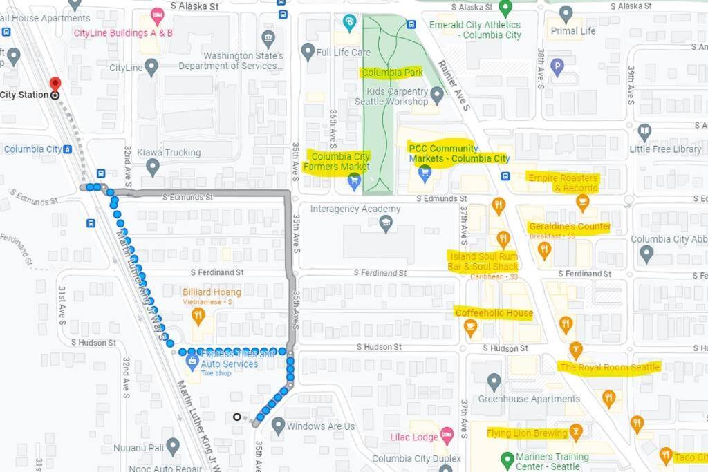 Modern Apartment Near Light Rail Seattle Ngoại thất bức ảnh
